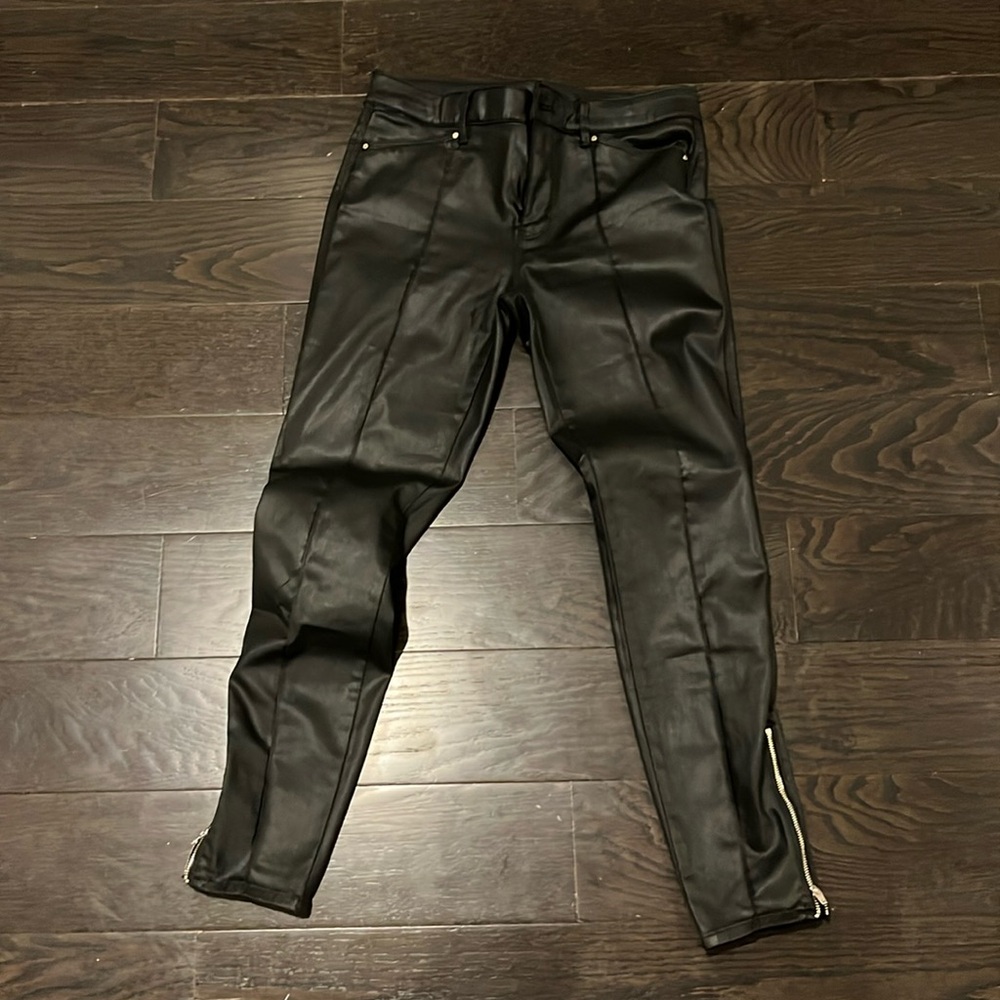 WHBm coated black pants